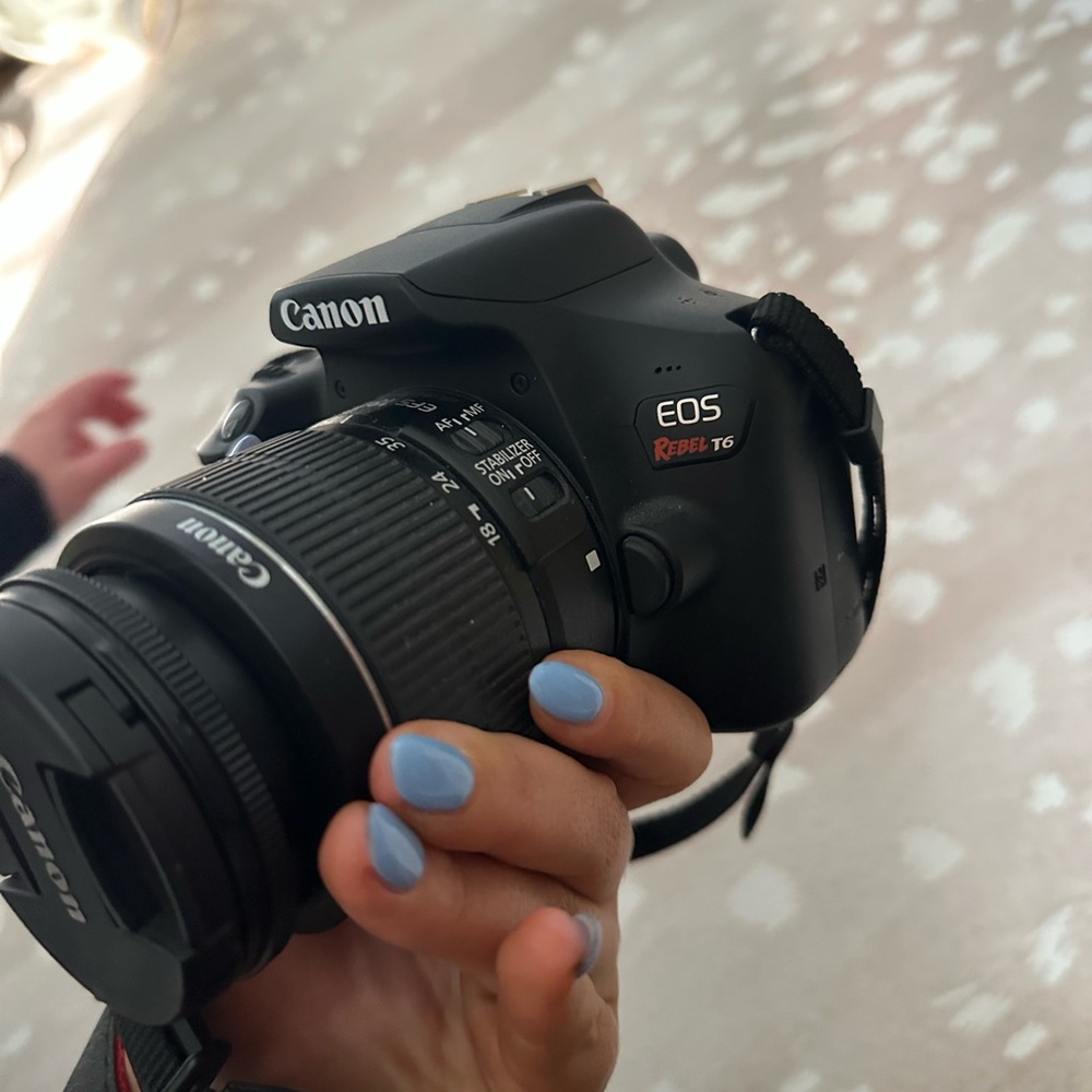 Canon EOS Rebel T6 Camera